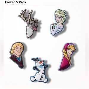 Frozen 5 pack crocs Jibbitz charms - NWT